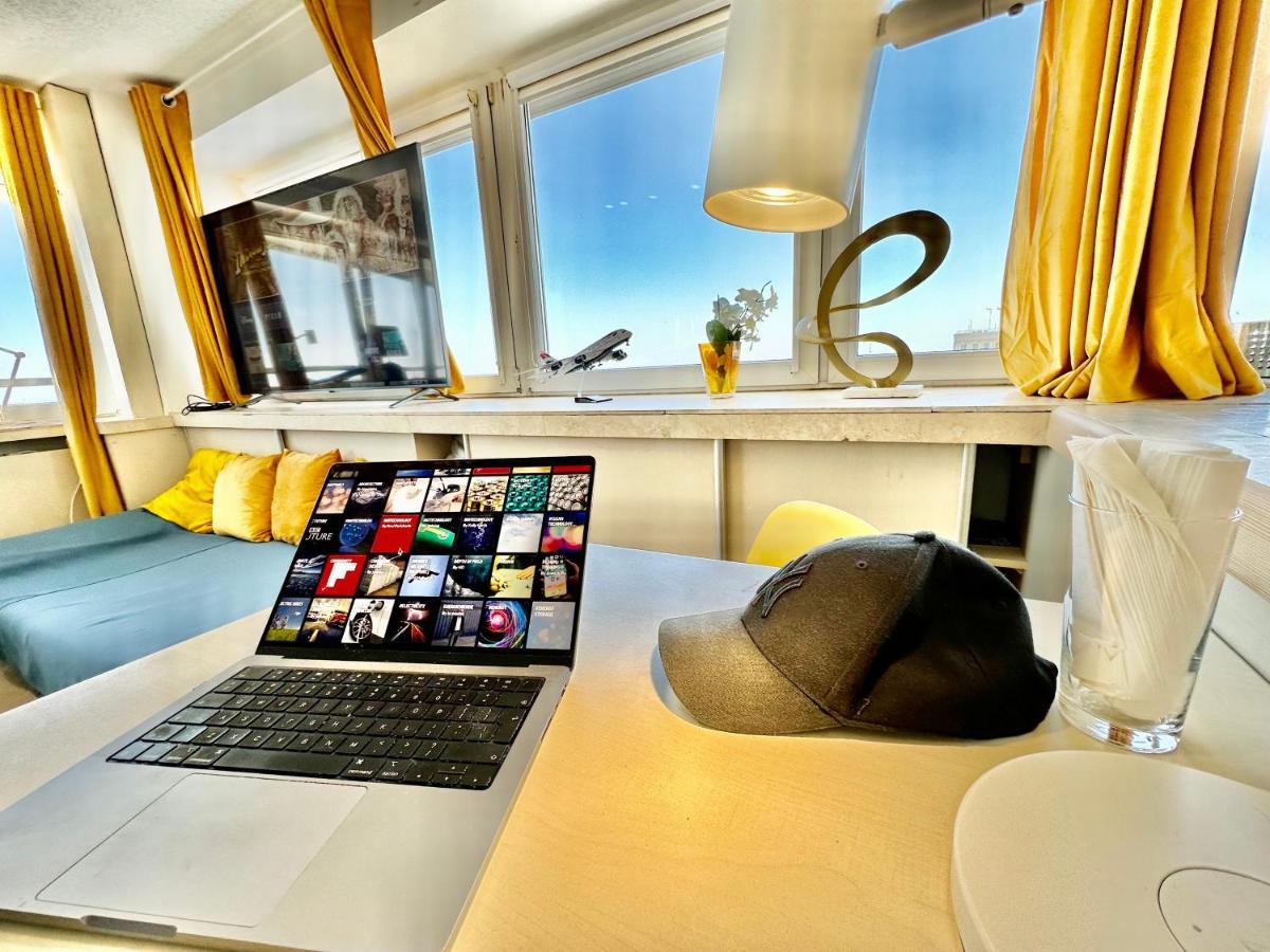 Sun Clima/Ac Metro X2 Fast Wifi 500 Mbs 70'Tv Netflix Appletv Hbo Daire Varşova Dış mekan fotoğraf