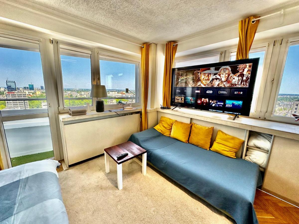 Sun Clima/Ac Metro X2 Fast Wifi 500 Mbs 70'Tv Netflix Appletv Hbo Daire Varşova Dış mekan fotoğraf